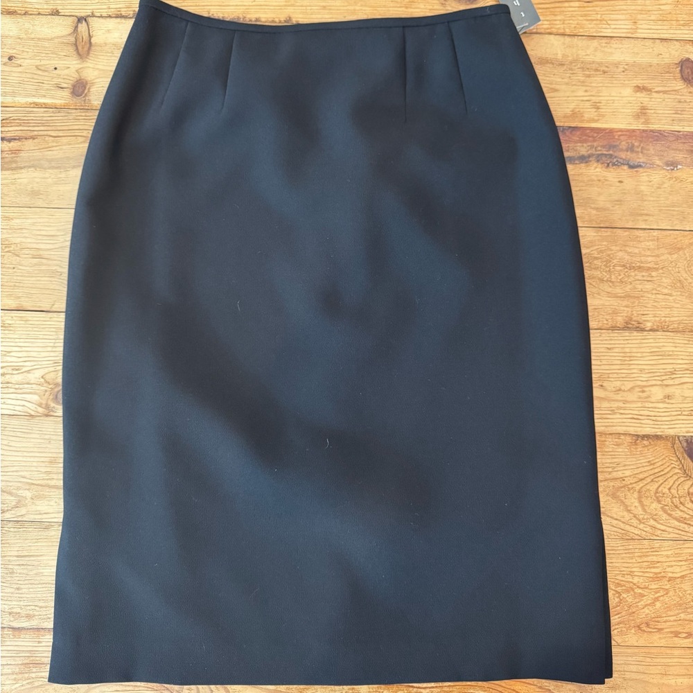 Theory Classic Black Pencil Skirt